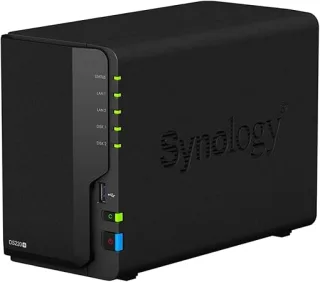 Synology DiskStation DS220+ [ohne Festplatte 2x Gb LAN] schwarz