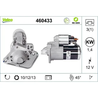 Valeo Anlasser 1,4 kW Dacia Mercdedes Nissan Renault