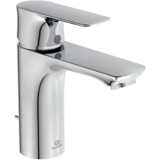 Ideal Standard Connect Air Waschtischarmatur A7021AA 5 l/min, Ausladung 112mm, mit Ablaufgarnitur, verchromt
