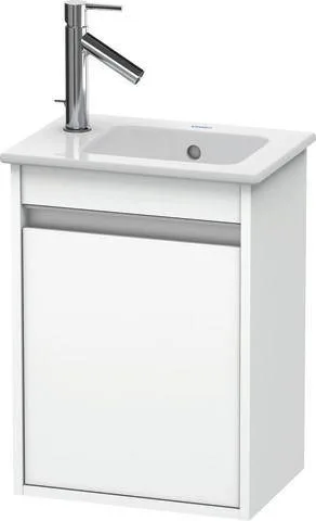 Duravit Ketho Waschtischunterbau wandhängend Weiß Matt 400x285x550 mm - KT6417R1818 KT6417R1818