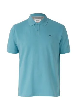 s.Oliver - Polo-Shirt türkis - Gr. - 5XL