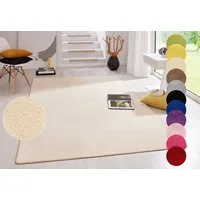HANSE Home Teppich Fancy, rechteckig, Höhe: 7 mm, Kurzflor, Läufer, uni, gekettelt, Wohnzimmer, Schlafzimmer, Esszimmer