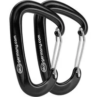 alca Karabiner Karabiner-Haken 2 Stück 500kg Belastbarkeit Camping Outdoor Freizeit, (2 St)