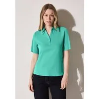 CECIL Poloshirt aus reiner Baumwolle