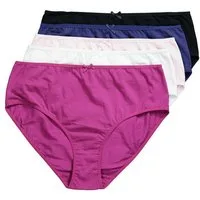 Ulla Popken Midislip Midi-Slips 5er-Pack 3 verschiedene Farben