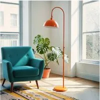 Bamyum Stehlampe Moderne Stehlampe aus Metall mit E27, verstellbarer Lampenschirm, ohne Leuchtmittel, E27, verstellbarer Lampenschirm, Stehluchte mit Ablage