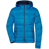 James & Nicholson Daunenjacke Leichte und taillierte Damen Daunenjacke in Glanzoptik JN1151 Softes, leichtes, wind- und wasserabweisendes Material