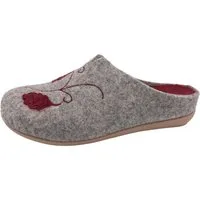 PADERO Damen Pantoffel Filz Hausschuh