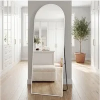 OTTO home Spiegel Standspiegel Addrik, wahlweise in 2 Größen 150x40cm oder 180x60cm (als Wandspiegel und Standspiegel einsetzbar, Rahmen aus Metall), Ganzkörperspiegel mit Sicherheitsglas, in verschiedenen Farben