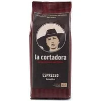 El Puente Kaffee La Cortadora - Bio-Espresso gemahlen 200 g, Fair Trade, Vegan, Bio, Handmade