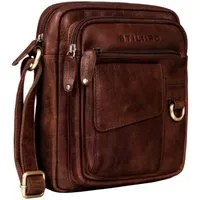 STILORD Schultertasche "Ryan" Crossbody Tasche Herren Leder zum Umhängen Vintage Ledertasche