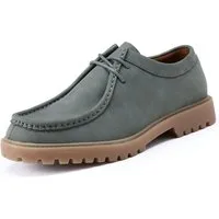 Allthemen Schnürschuh Herren casual Halbschuh in einfaches Aussehen Lederschuhe