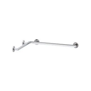 Keuco Plan Care Dusch-Wannenhandlauf 34911174400 597/597mm, Aluminium silber-eloxiert/verchromt