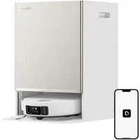 Dreame Saugroboter mit Wischfunktion Matrix 10 Ultra, 700 W, mit Beutel, Mop-Wechsel, drei Reinigungsmittel, überwindet Hindernisse, 30.000 Pa
