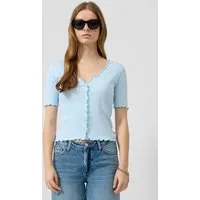 QS Kurzarmshirt T-Shirt Shirtjacke