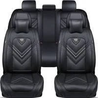 BREMER SITZBEZÜGE Autositzbezug für BMW 3er E46 Bj 1998-06 (FSL3), Set, 2-tlg., Komplettset Vorne und Hinten, in Schwarz