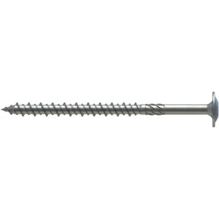 Reisser HBS Tellerkopf, Holzbauschraube, Tellerkopf, 8,0, Teilgewinde (L1), TX 40, Edelstahl A2, geb - 009292V238-0802407-1