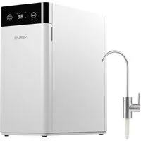 BEM Wasserfilter Akira Wasseraufbereiter, Zubehör für Filtrationsprinzip: Umkehrosmose, mit 5-stufigem Filtersystem ohne Wassertank - RO-Membrantechnologie