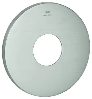 GROHE Rosette 48615 rund für EHM-FMS supersteel, 48615DC0 48615DC0