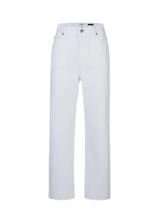 RIANI - Hose straight fit white - Gr. - 42
