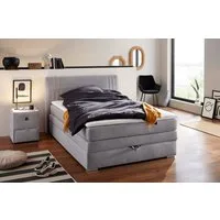 Jockenhöfer Gruppe Boxspringbett "Amira", mit Bettkasten und Topper, erhältlich in den Breiten 120,140 & 180cm
