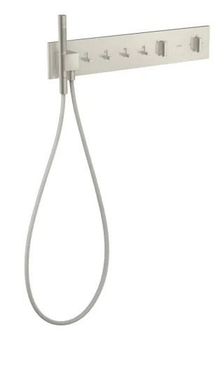 Hansgrohe Thermostatmodul 610/110 Axor ShowerComposition 4 Verbraucher, edelstahl, 12573800 12573800