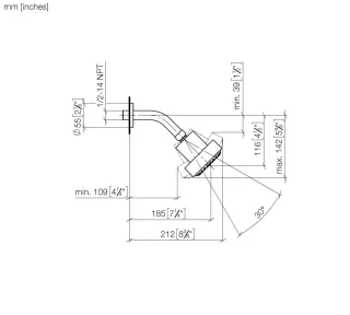 Dornbracht Kopfbrause 28508979 28508979-390010