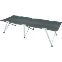 Campingliege Toledo XL 44165, Camping-Bett grau