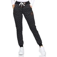 Aurela Damenmode Jogginghose Thermo Jogginghose Damen gefütterte Sporthose Anker Kordelzug Warmes Innenfleece, mit Gummibund & Kordelzug