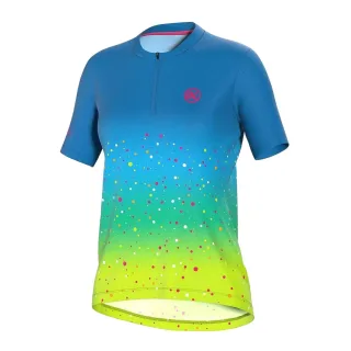 Bicycle Line - "Marostica" Radfahr-Trikot für Damen (Blau/Grün)