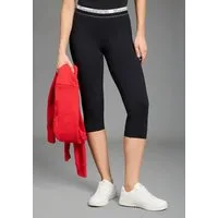 KangaROOS 3/4-Leggings Jerseyhose in 3/4-Länge, körpernahe Passform, mit Gummizug am Bund