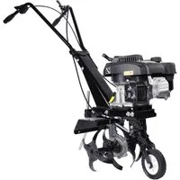 BRAST Benzinmotorhacke Ackerfräse 4,4kW(6PS) Selbstantrieb, 36,00 cm Arbeitsbreite, TÜV/GS-geprüft, massiver Stahlrahmen