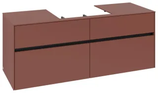 Villeroy & Boch Waschtischunterschrank Collaro C084B0 1400x548x500mm m. Bel. 4 Ausz. Waschtisch mitt C084B0AH