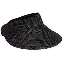 Caspar Strohhut HT027 verstellbare leichte Damen Sommer Schirmmütze Sonnenvisor