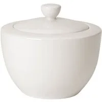 Villeroy & Boch Zuckerdose For Me Zuckerdose, Porzellan, (1-tlg), Premium Porcelain, mikrow.- & spülm.sicher, Made in Germany