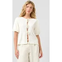 QS Kurzarmshirt T-Shirt Blusenshirt
