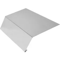 Sarei Haus- und Gartentechnik Dachdurchführung Sarei Rinneneinhang ohne Wasserfalz 1000 x 200 mm, Aluminium