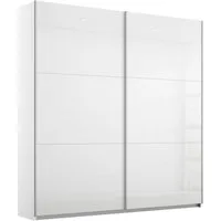 rauch Schwebetürenschrank AURELIO Kleiderschrank Garderobe (3 Ausstattungen BASIC/CLASSIC/PREMIUM (inkl. SOFT-CLOSE-FUNKTION) 3 verschiedene Ausstattungsvarianten Griffe aus Metall MADE IN GERMANY