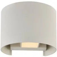 Arcchio Wandleuchte Zuzana, Metall, Weiß IP20, 1 x 8 W LED