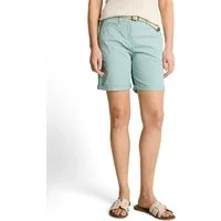 TOM TAILOR Chinoshorts (2-tlg) mit Gürtel und Stretch