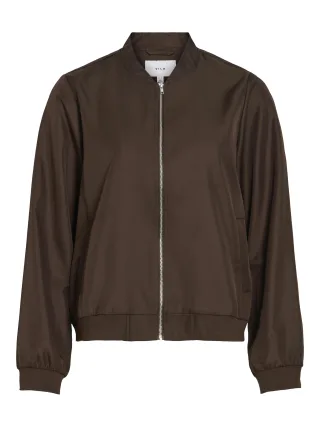 VILA - VIPAPAYA L/S BOMBER JACKET - NOOS Coffee Bean - Gr. - 40