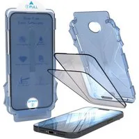 EAZY CASE Displayschutzfolie 2x Displayschutz für iPhone 15 Modell für Apple iPhone 15, 2er Set, Schutzglas iPhone 15, 2er Set Displayfolie Klar, Hartglas 0,7mm