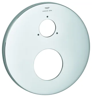 GROHE Rosette 49250 rund für EHM-FMS cool sunrise gebürstet, 49250GN0 49250GN0