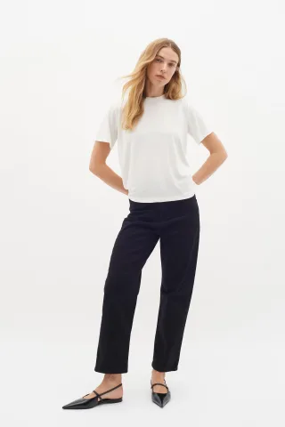 T-shirt Gerade Passform Whisper White