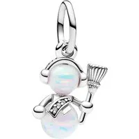Pandora Charm-Einhänger 792981C01, Schneemann, Winter, Weihnachten