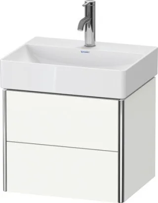 Duravit XSquare Waschtischunterbau wandhängend Weiß Seidenmatt 484x390x397 mm - XS430503636 XS430503636