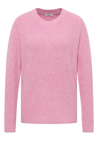 CECIL - Pullover mit Strukturdetails dark blossom melange - Gr. - XL