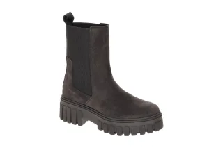 Marc O'Polo Damen Stiefeletten VALA 5 dark graphite - Plateau Chelsea Booties