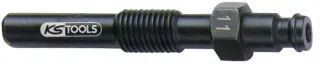 KS Tools Glühkerzen Adapter, M10x1,25 mit Außengewinde, Länge 70 mm - 150.3672