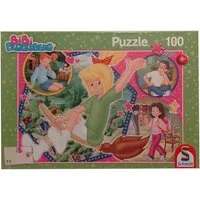 Schmidt Spiele Puzzle Schmidt 56399 Kinder-Puzzle - Bibi Blocksberg - Puzzle-Set, 100 Teile, 100 Puzzleteile
